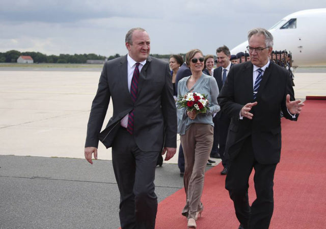 Президент Грузии прибыл в Германию с двухдневным официальным визитом