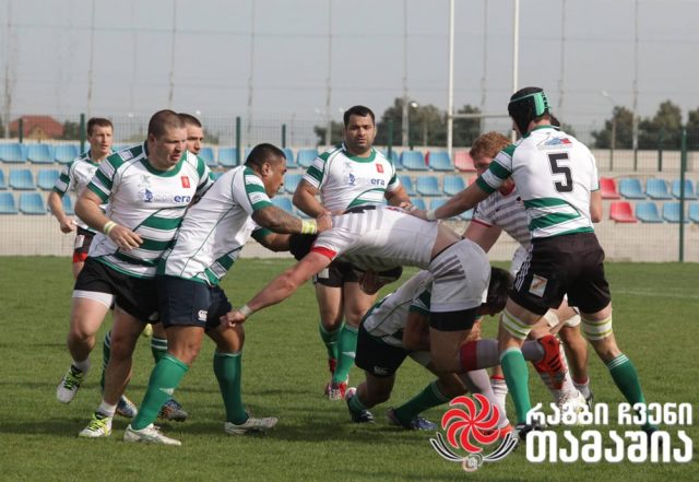 В Тбилиси строят новый тренировочный комплекс для регбистов