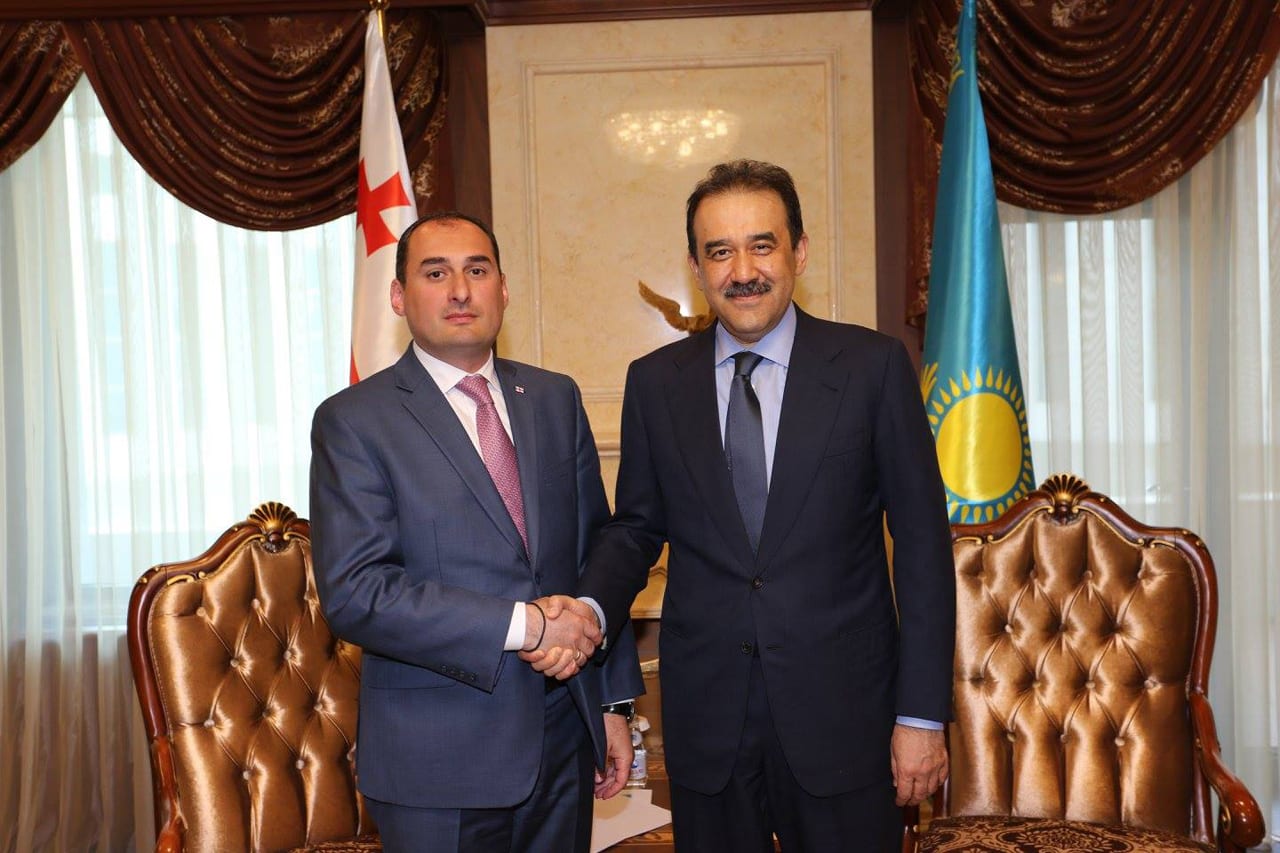 Дмитрий Кумсишвили встретился с премьер-министром Казахстана