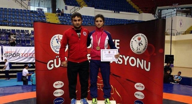 Тамара Ходжашвили первая грузинская девушка завоевавшая золото на турнире по борьбе