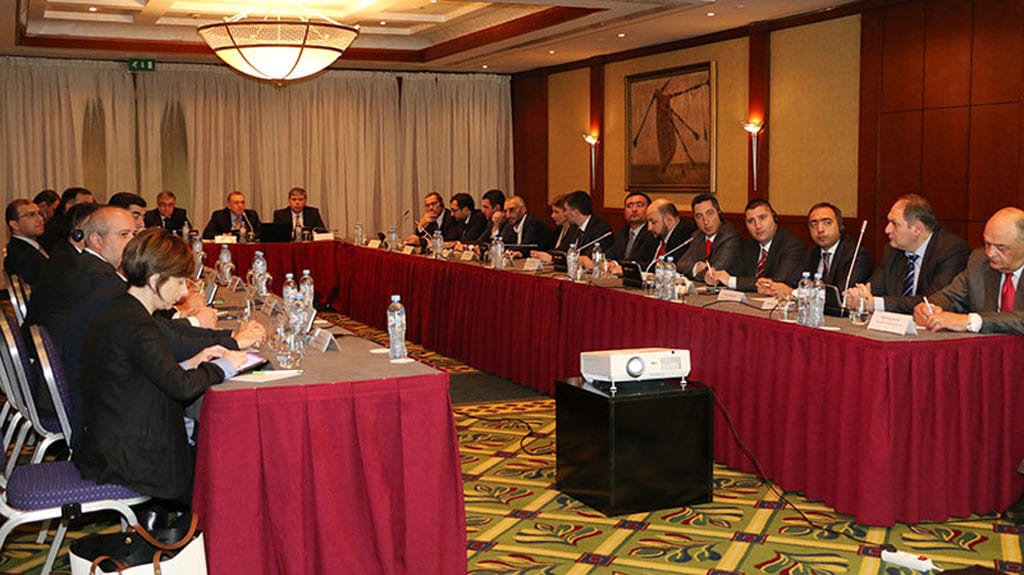 Сегодня прошла первая официальная встреча с коммерческими банками Грузии