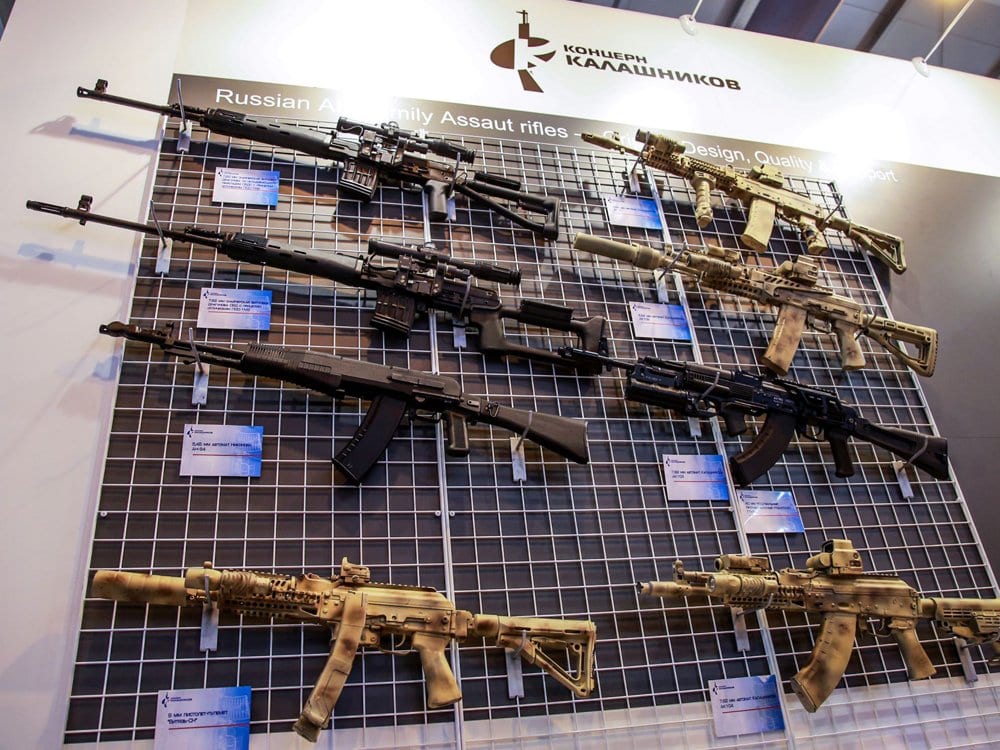 "Калашников" появится в оружейных магазинах Грузии