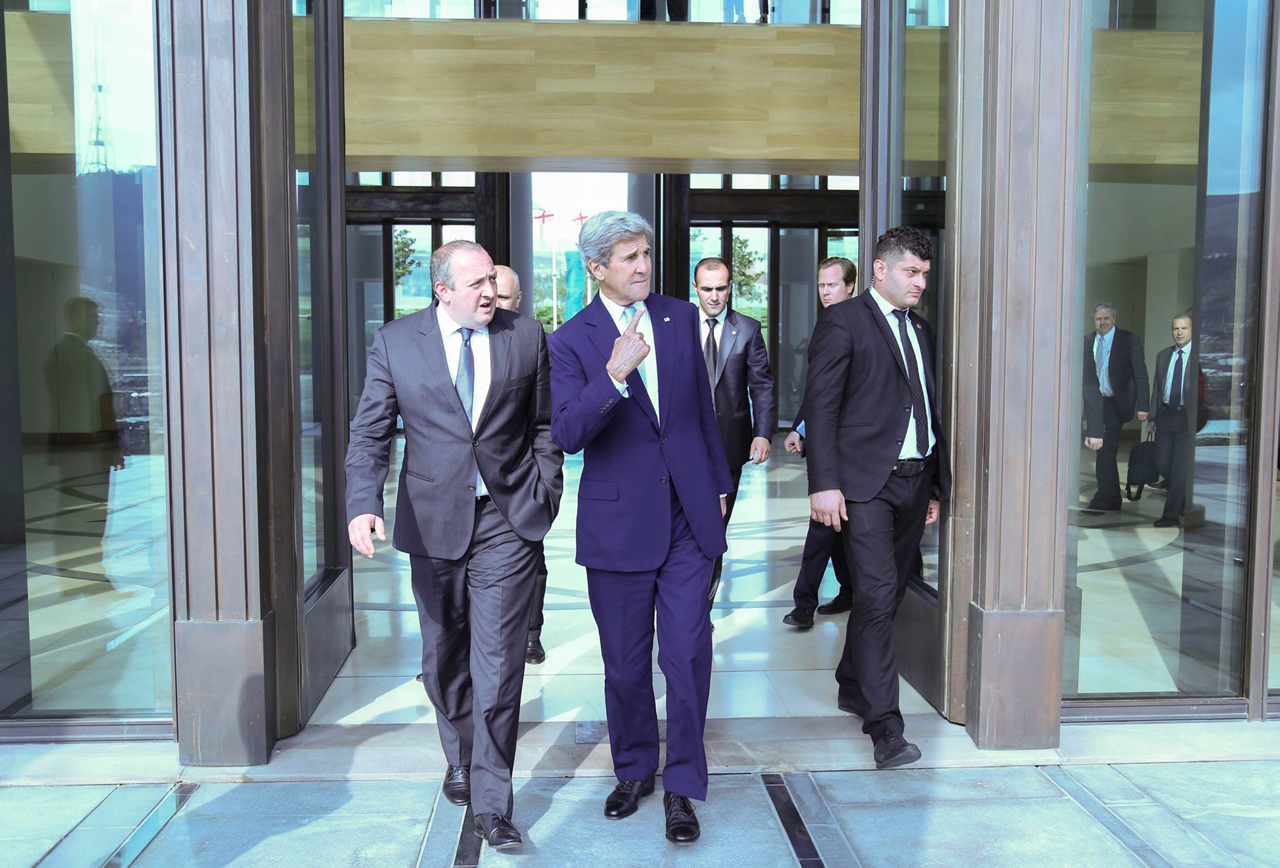 Президент Грузии встретился с госсекретарем США