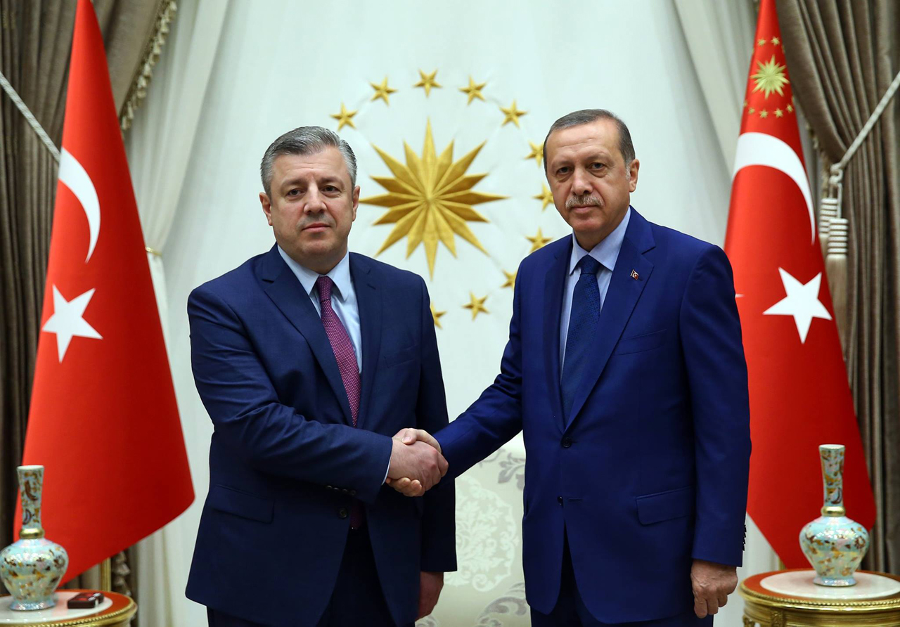 Премьер-министр Грузии встретился с президентом Турции