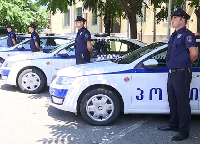 Автопарк департаментов полиции будет обновлен по масштабу всей Грузии