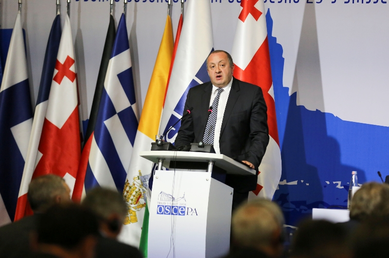 Президент Грузии поздравил Дональда Трампа с вступлением в должность президента США