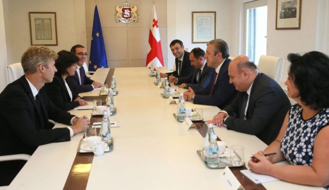 Премьер-министр Грузии встретился с новым руководителем Миссии Международного валютного фонда в Грузии