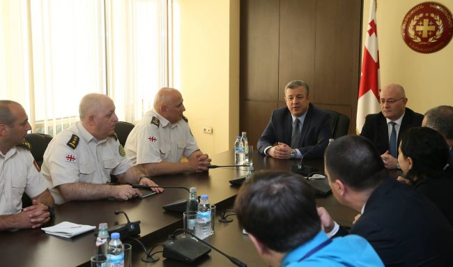 Новый министр обороны Грузии приступил к работе