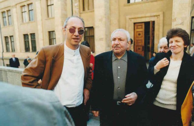 Эрнст по прозванию «Микеланджело» и Мераб по прозванию «Сократ»