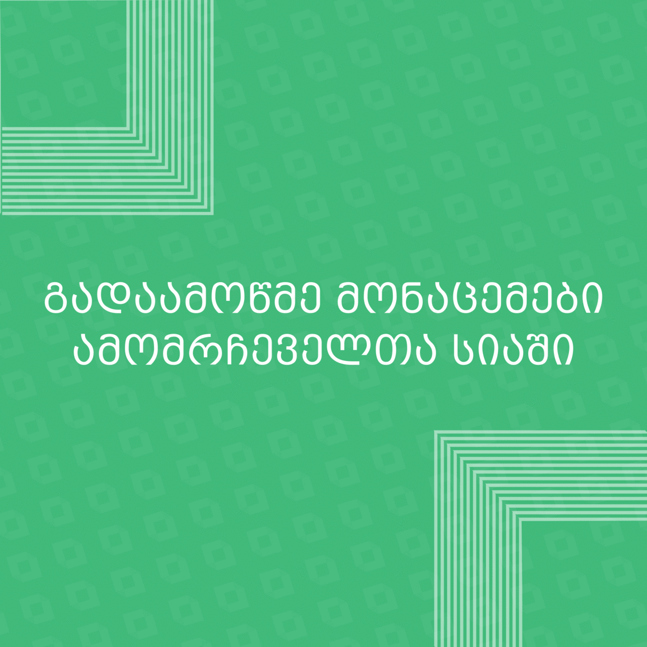 Проверить в списке избирателей свои данные граждане Грузии могут при помощи терминалов быстрой оплаты