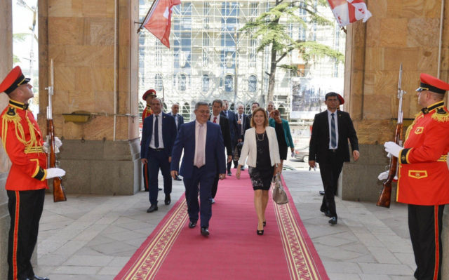 Визит Президента Национального совета Швейцарии в Тбилиси