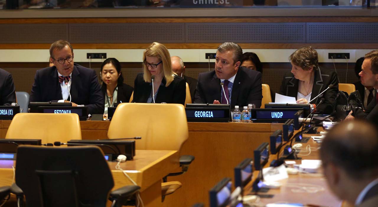 В ООН впервые прошла встреча организованная Грузией