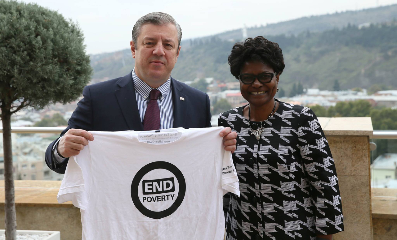 Встреча премьер-министра Грузии с региональным директором Всемирного банка на Южном Кавказе