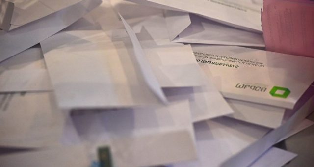 ЦИК Грузии сообщил данные по итогам подсчета 72,45% бюллетеней