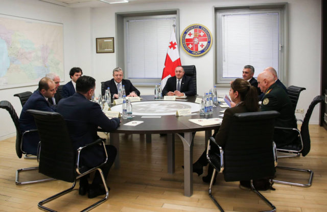 Совет национальной безопасности Грузии поддержал возобновление военного призыва