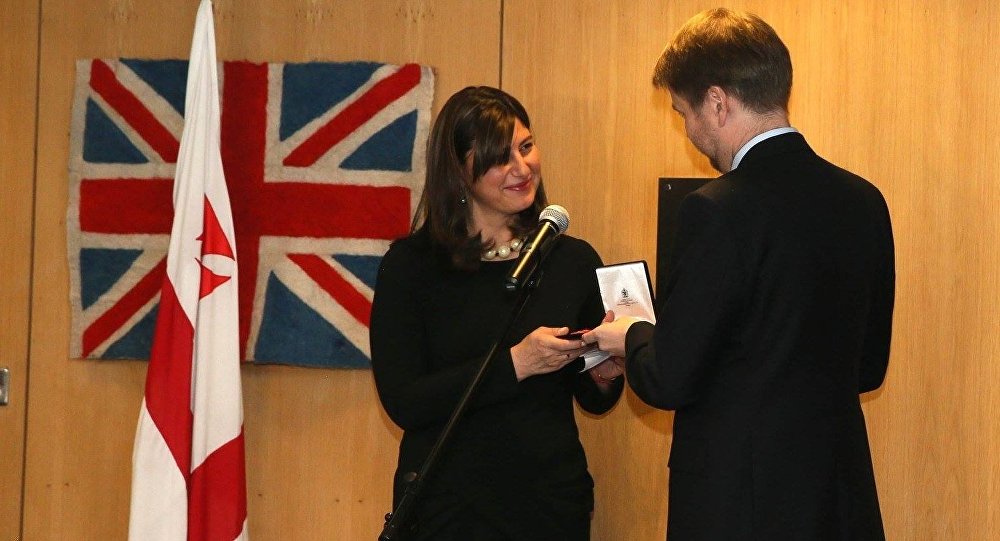 Софо Кацарава наградили Превосходнейшим Орденом Британской Империи