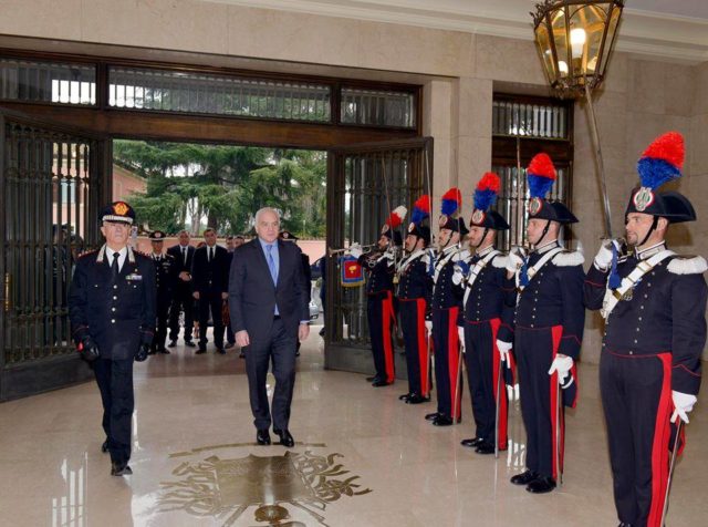 Министр внутренних дел Грузии Георгий Мгебришвили находится с рабочим визитом в Италии