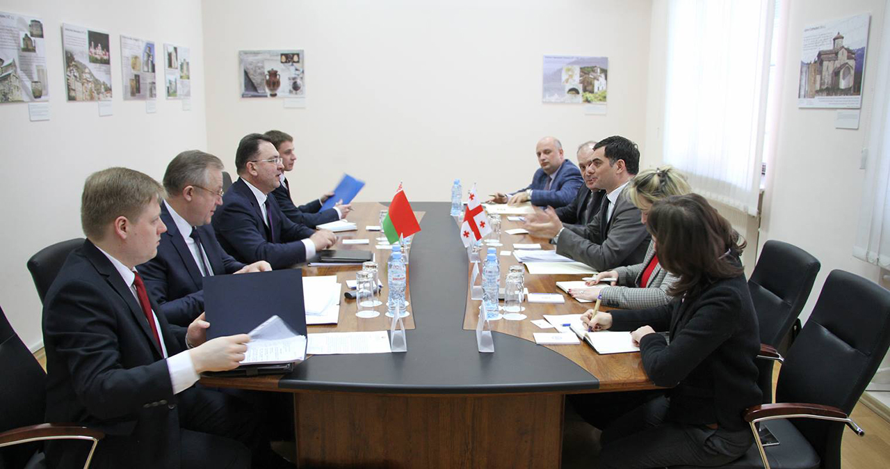 Визит правительственной делегации Беларуси в Грузию
