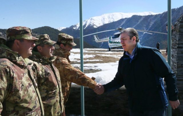 Премьер-министр Грузии поздравил сотрудников пограничной полиции МВД с Днем пограничника