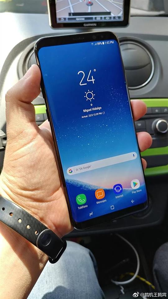 первые фото нового флагмана Galaxy S8 от Samsung