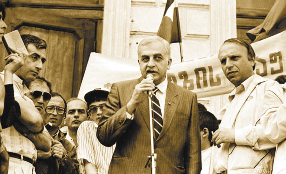 31 марта 1991 года граждане Грузии единогласно высказались за восстановление независимости страны