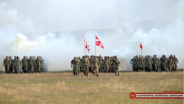 Министерство обороны Грузии объявило набор на четырехлетнюю контрактную военную службу