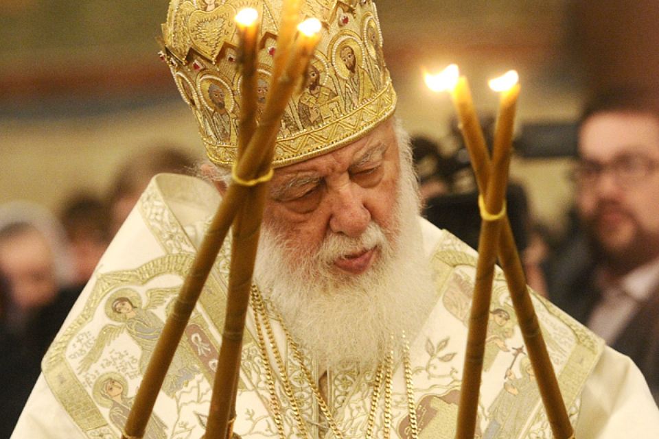 Патриарх Грузии поздравил население страны с Крещением
