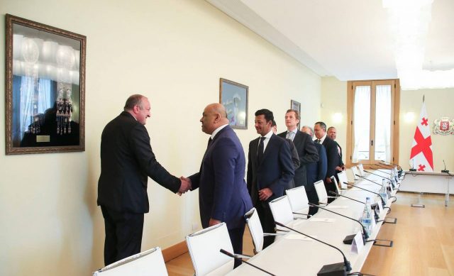 Президент Грузии встретился с постоянными представителями разных стран в ООН