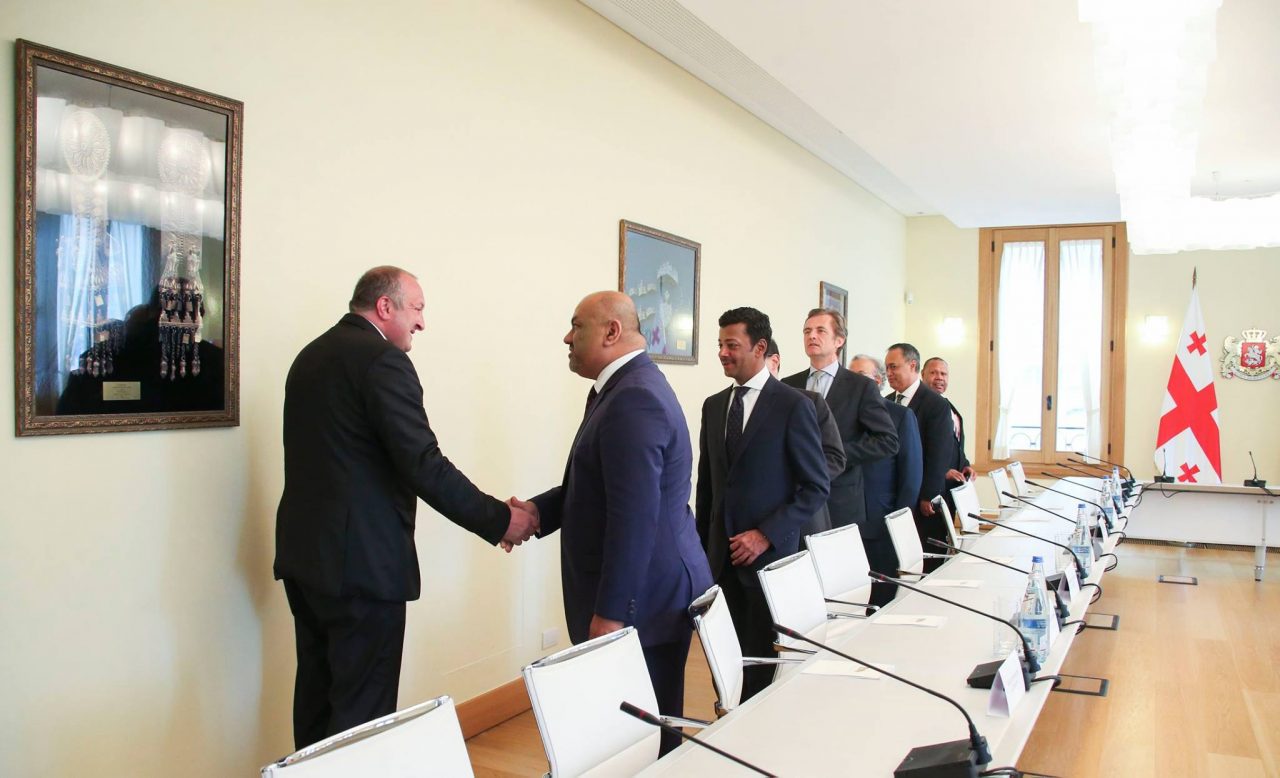 Президент Грузии встретился с постоянными представителями разных стран в ООН