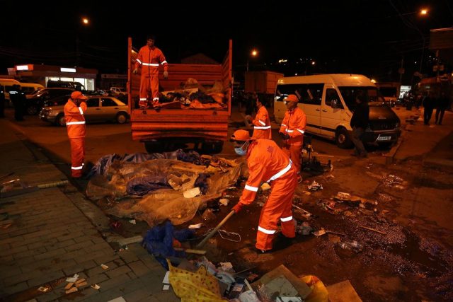 В Тбилиси завершены мероприятия по борьбе с уличной торговлей