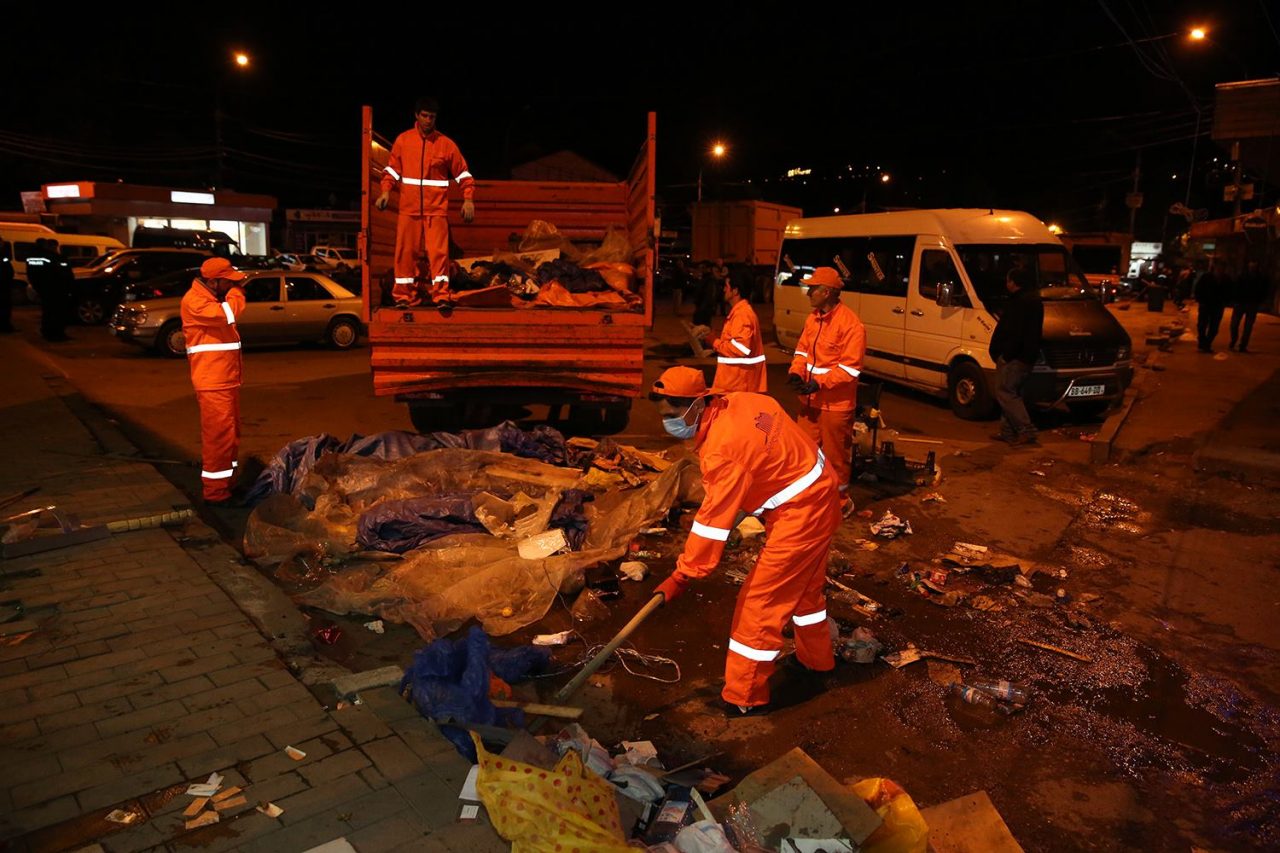 В Тбилиси завершены мероприятия по борьбе с уличной торговлей