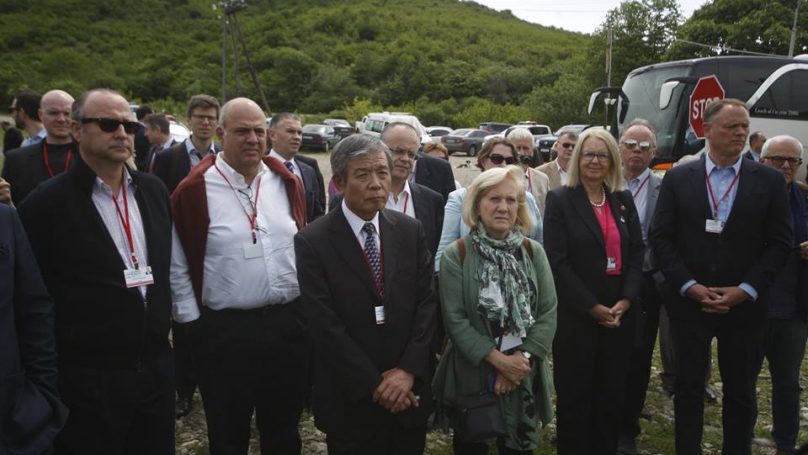Участники проходящей в Тбилиси Парламентской Ассамблеи НАТО осмотрели линию оккупации