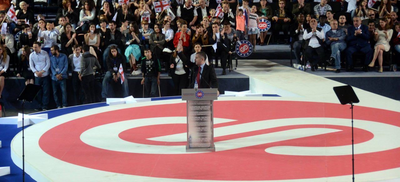 Председателем партии «Движения за свободу – Европейской Грузии» стал Давид Бакрадзе