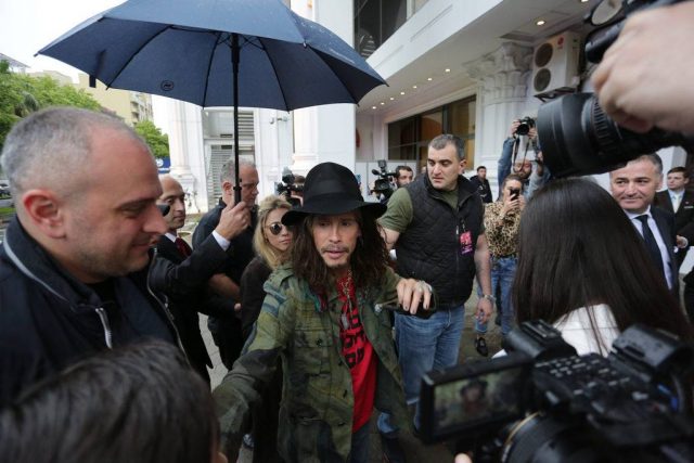 Сегодня Aerosmith выступит в концертном зале «Black Sea Arena» в Грузии