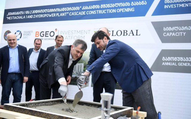 В Сванетии начато строительство двух гидроэлектростанций