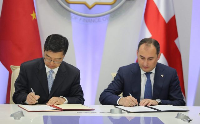 Правительство Китая подарило Грузии таможенную технику,которую установят на границе с Россией