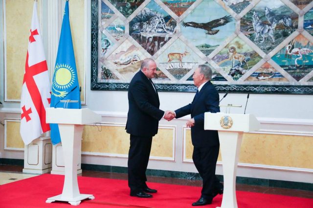 Визит президента Грузии в Астану
