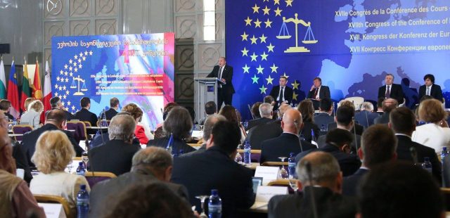 В Батуми открылся конгресс Конференции Конституционных судов Европы