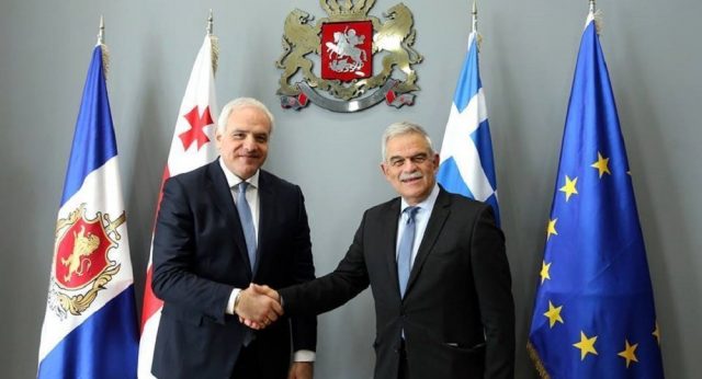 Министр внутренних дел Греции завершил свой рабочий визит в Грузию