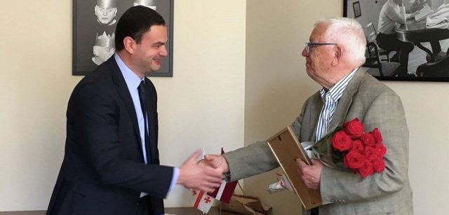 Раймонд Паулс стал обладателем грузинского «Ордена Почета»