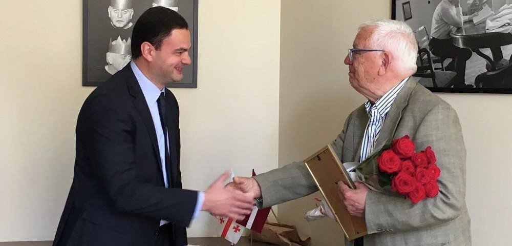 Раймонд Паулс стал обладателем грузинского «Ордена Почета»