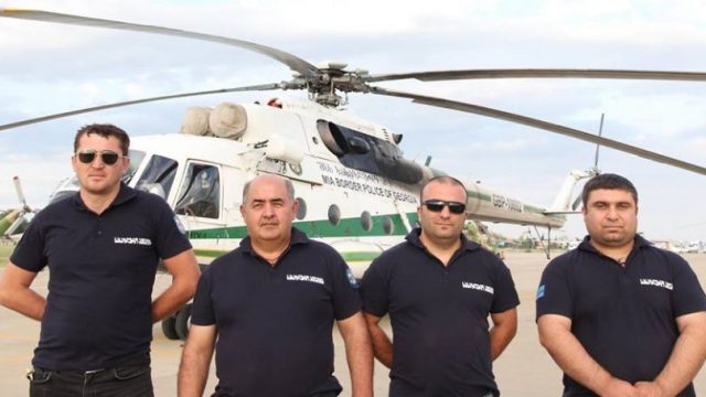 Президент Грузии наградил «Орденом Чести» экипаж веротолета пограничной полиции