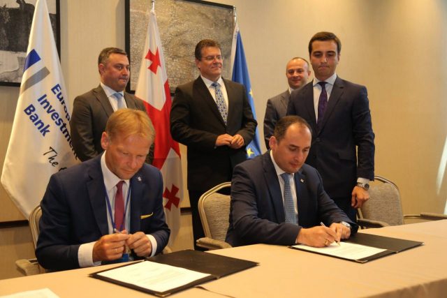 В рамках Международной конференции «Европейский путь Грузии» состоялось подписание трех финансовых договоров