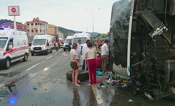 В результате аварии пострадали 36 детей из Грузии