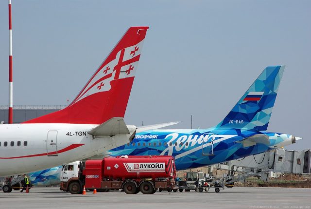 Рейс А-9786 из аэропорта Пулково в Тбилиси был задержан из-за сообщения о бомбе на борту