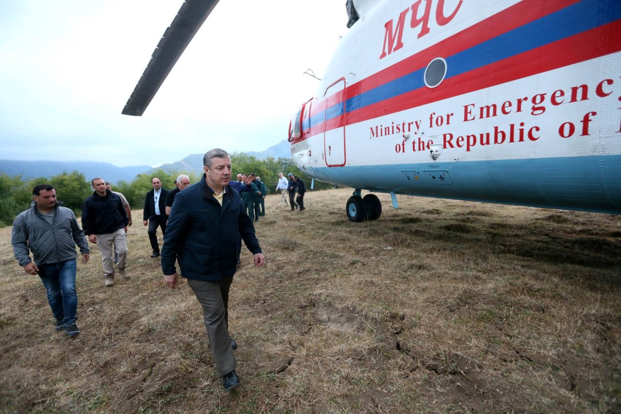 Пожар в в Боржоми-Харагаульском лесу потушен
