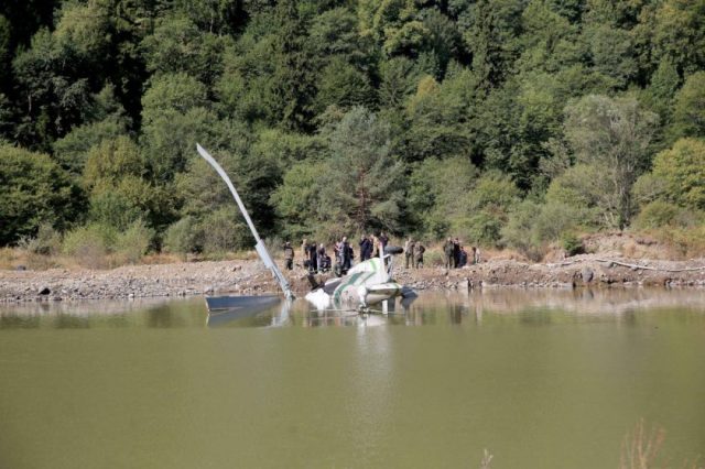 Вода в искусственном водоеме реки Гуджарула в Боржомском ущелье будет полностью очищена