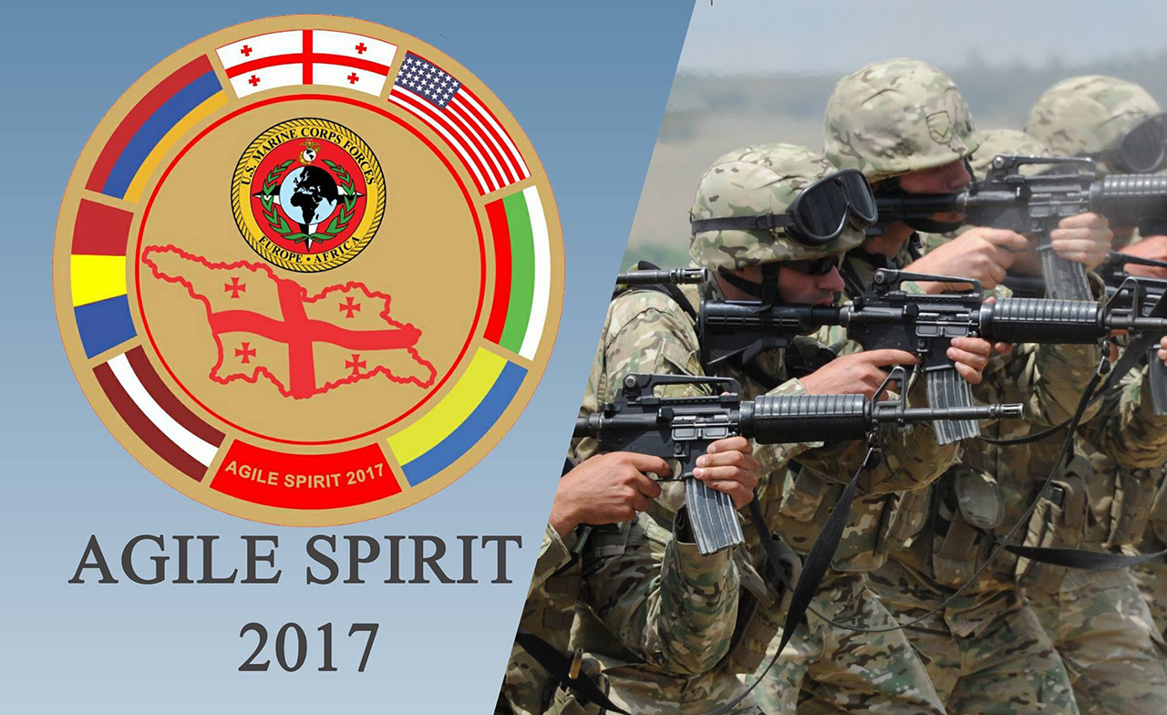 В Грузии пройдут военные учения Agile Spirit 2017