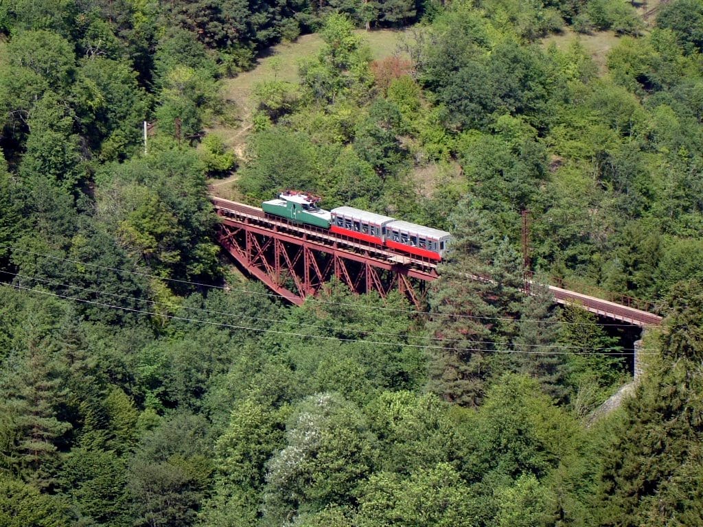 Узкоколейная  железная дорога Боржоми-Бакуриани стала памятником культурного наследия Грузии