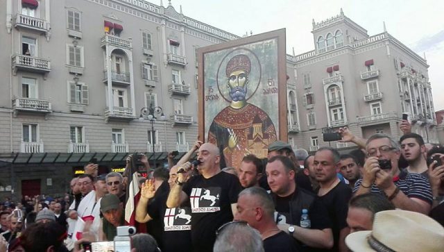 «Марш грузин» грозится начать масштабные акции протеста и охватить ими всю страну